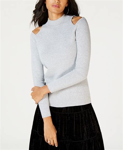 michael michael kors cold shoulder sweater|Michael Kors sweatsuits.